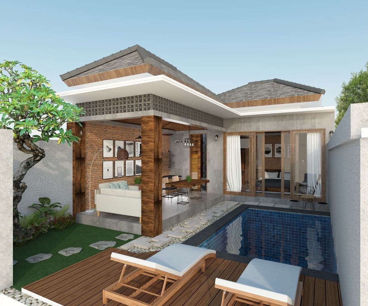 La Isla Villas Bali 캉구 외부 사진